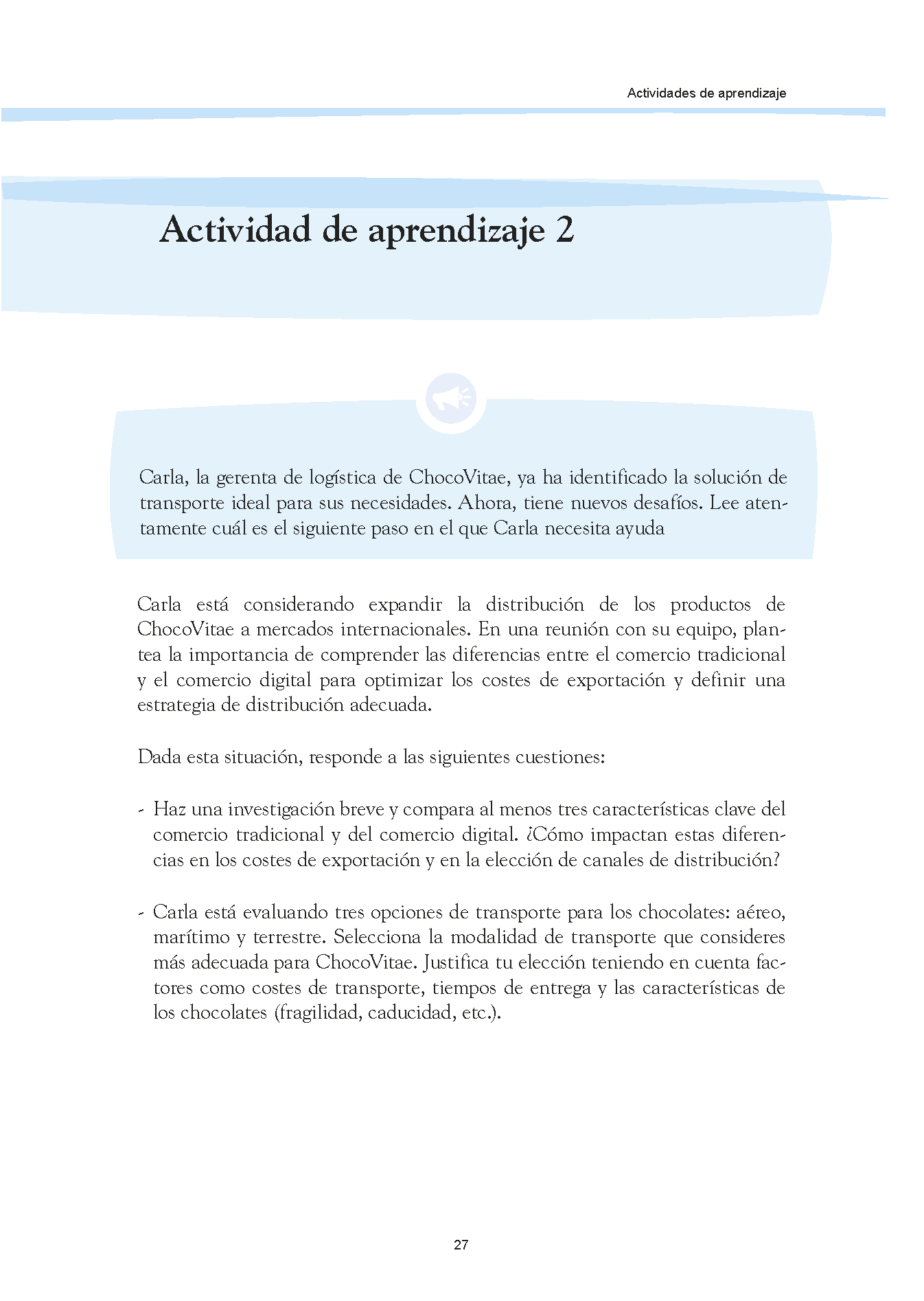 Cuaderno de ejercicios de COML0006 Gestión logística/COML023PO Gestión logística 3 Cuaderno de ejercicios de COML0006 Gestión logística/COML023PO Gestión logística - Imagen 3