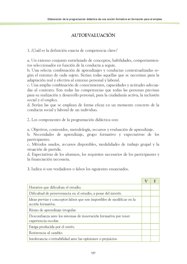 MF1442_3 Programación didáctica de acciones formativas para el empleo - Imagen 6