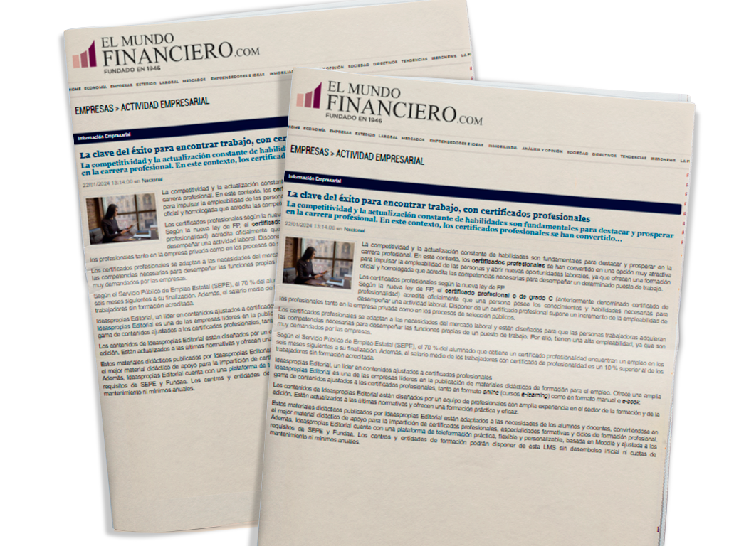 Ideaspropias Editorial en la prensa