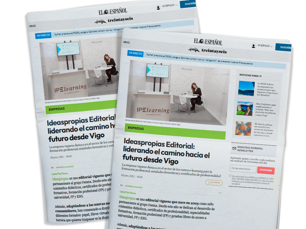 Ideaspropias Editorial en la prensa