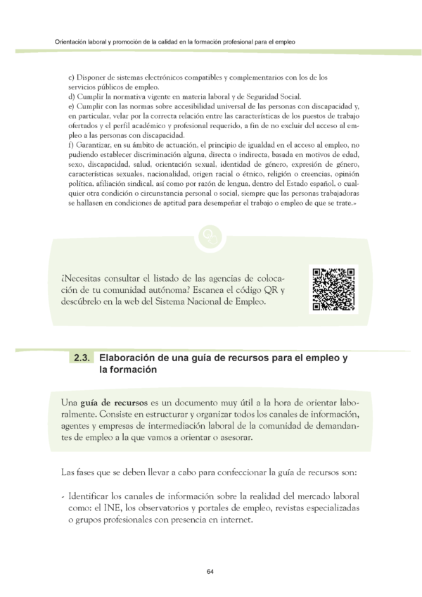 MF1446_3 Orientación laboral y promoción de la calidad en la formación profesional para el empleo - Imagen 4