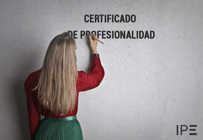 Qué es un certificado de profesionalidad