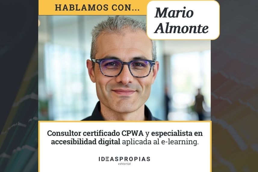 Mario Almonte especialista en Accesibilidad digital