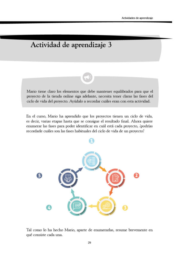 Cuaderno de ejercicios de ADGD128PO Gestión de proyectos - Imagen 3