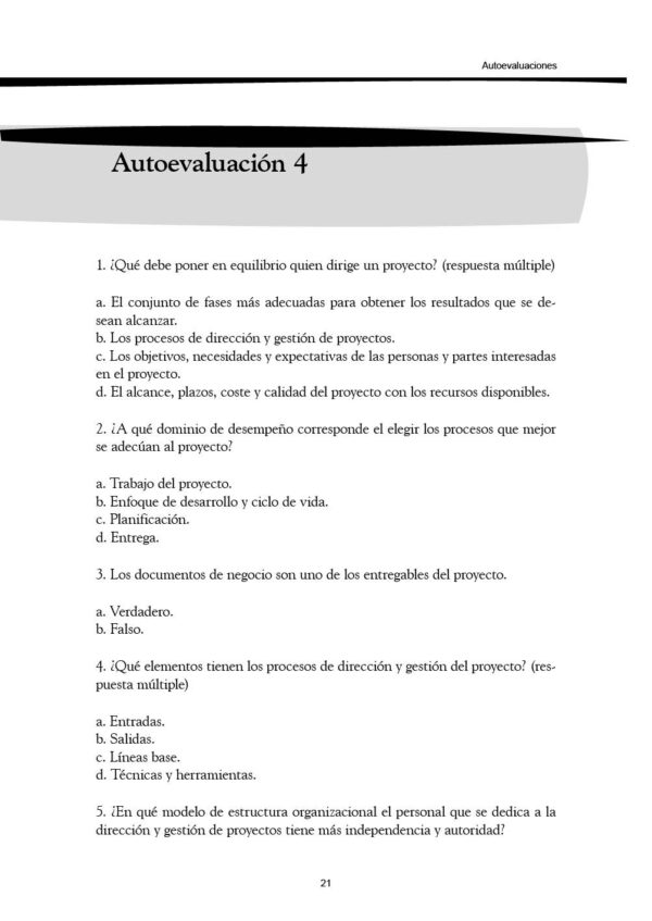Cuaderno de ejercicios de ADGD128PO Gestión de proyectos - Imagen 4