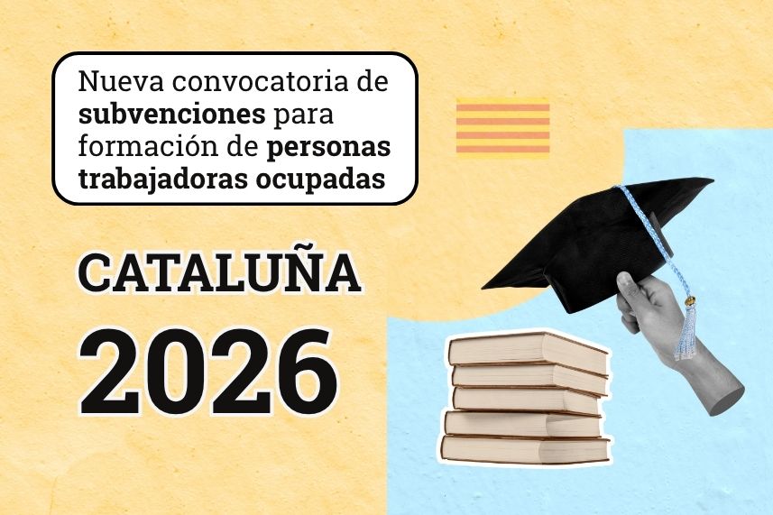 subvenciones para programas de formación en el trabajo en Cataluña