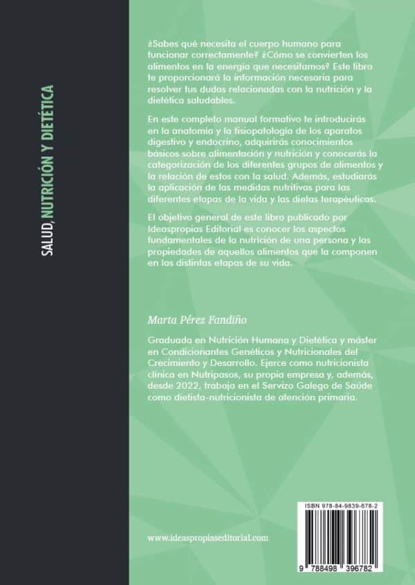 Contraportada del SANP0007 Salud, nutrición y dietética