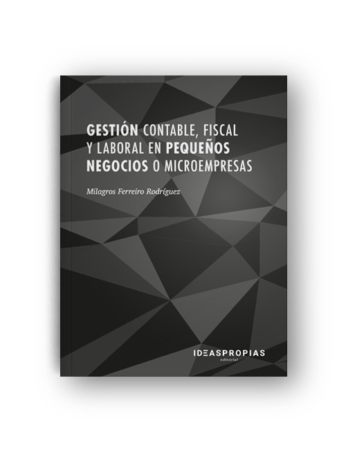 UF1822 Gestión contable, fiscal y laboral en pequeños negocios o microempresas