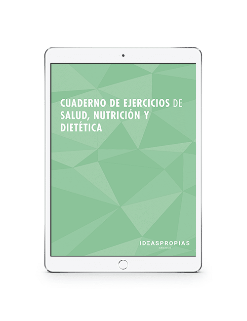 Cuaderno de ejercicios de Salud, nutrición y dietética