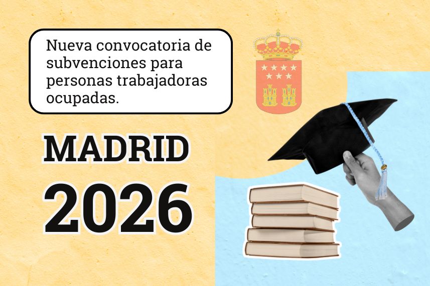 subvenciones formación Comunidad de Madrid